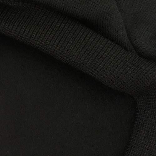 Trudz PET Security Dog Hoodie material close-up shows cotton-poly blend and fleece
