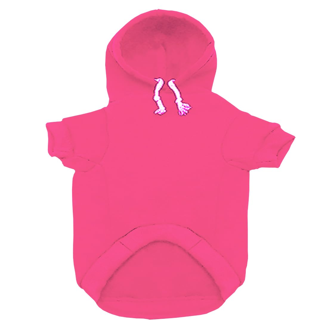 Trudz PET Security Dog Hoodie side view with ribbed cuffs for secure fit