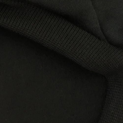Trudz PET Security Hoodie side details show ribbed cuffs and secure chest area.