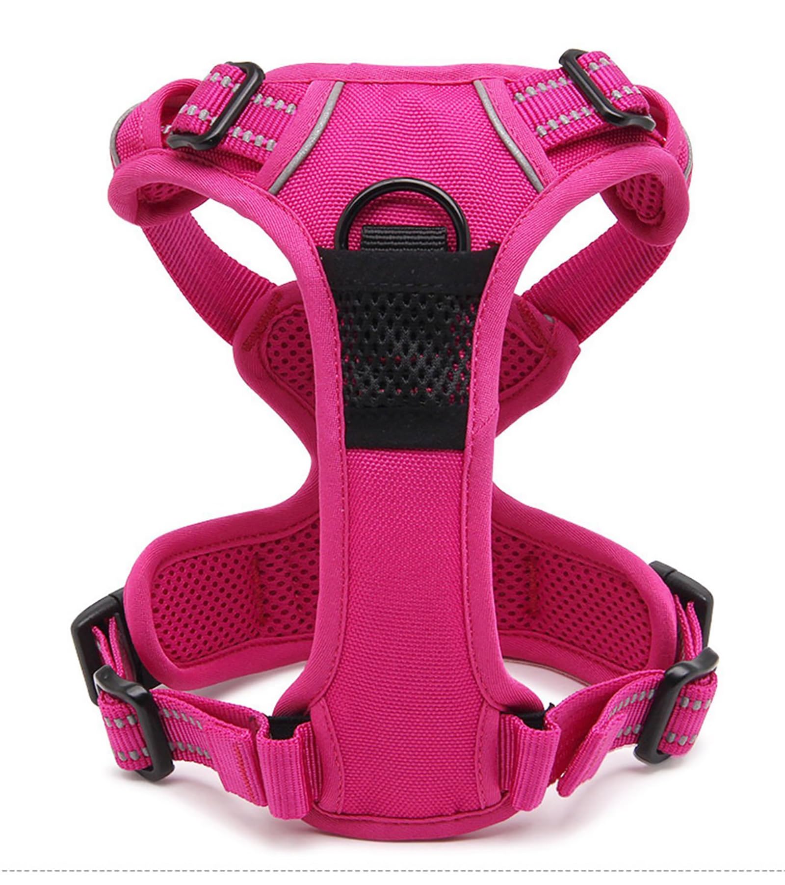 TRUE LOVE harness soft-padded chest-belly provides comfortable, rub-free wear.