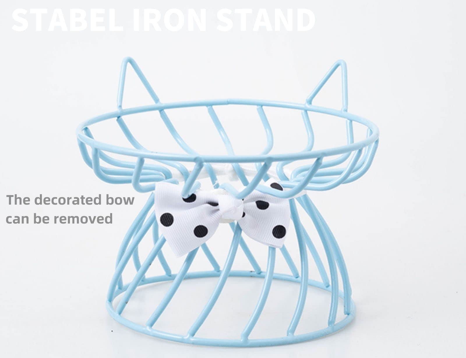 TRUNDISAN dishwasher-safe cat bowl saves time on cleaning after meals.