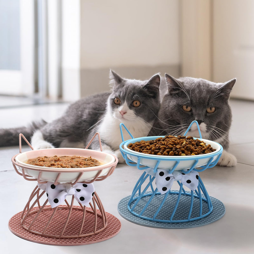 TRUNDISAN ergonomic cat feeding position highlight comfortable dining for pets
