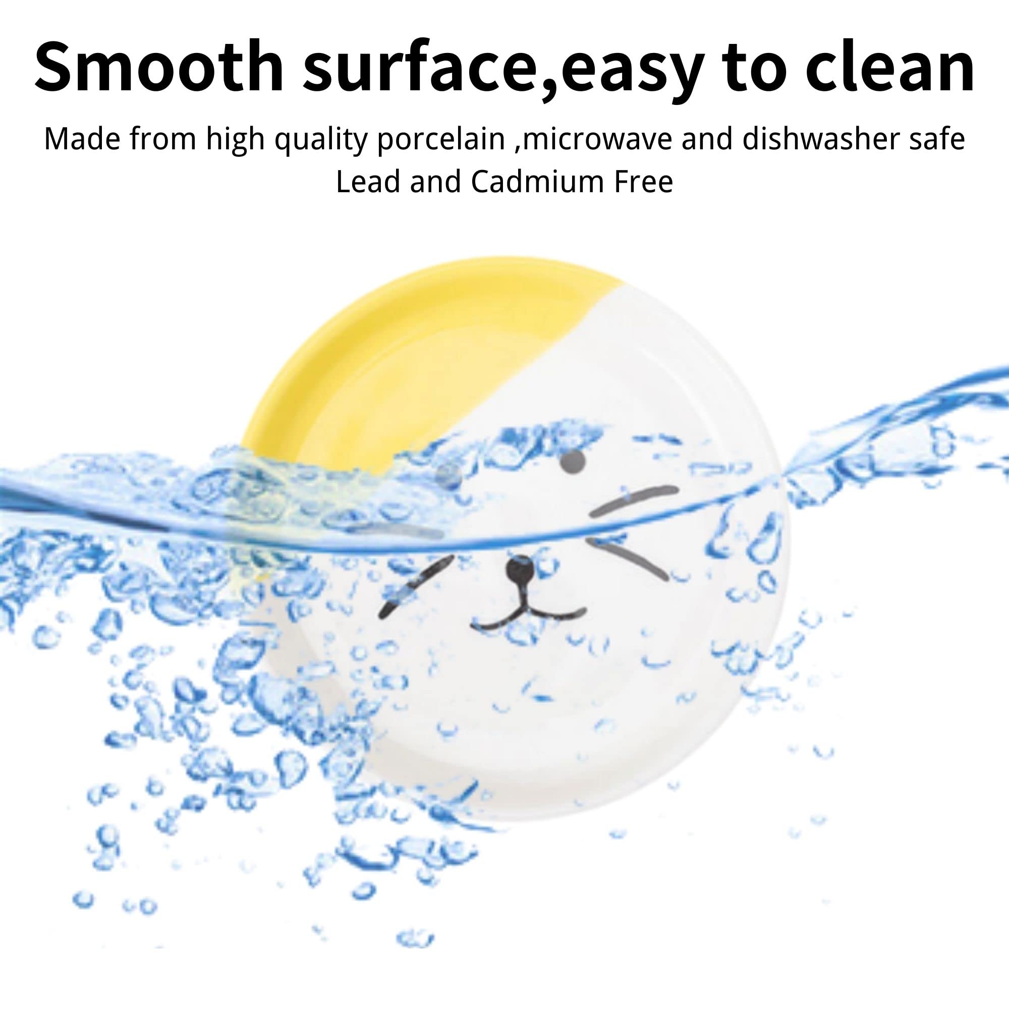 TRUNDISAN whisker-friendly bowls keep whiskers comfortable during meals.