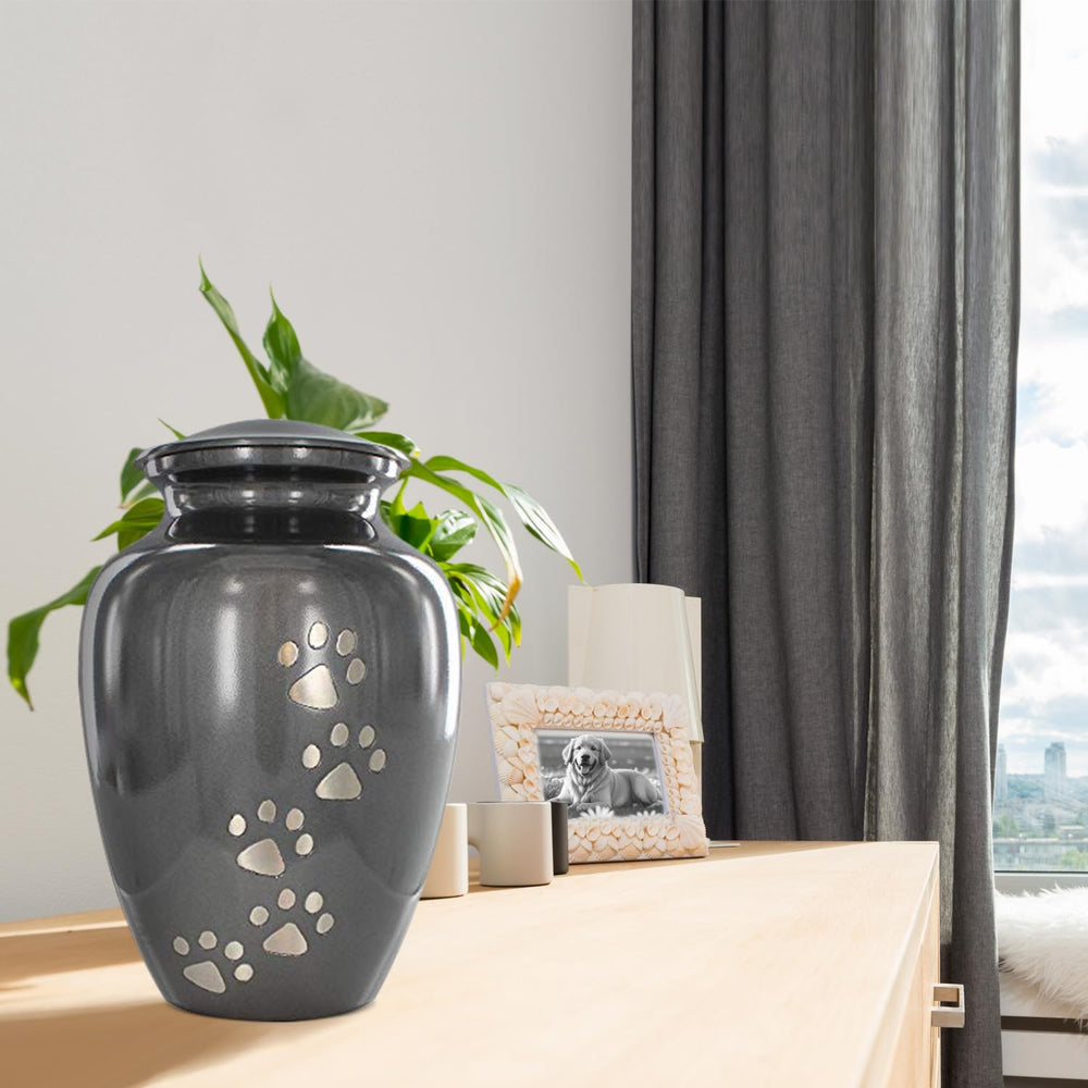 Trupoint Memorials pet urn velvet bag included for thoughtful memorial packaging