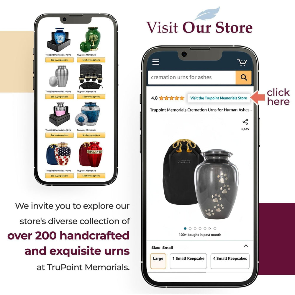 Trupoint Memorials urn offers elegant timeless keepsake for a loyal companion