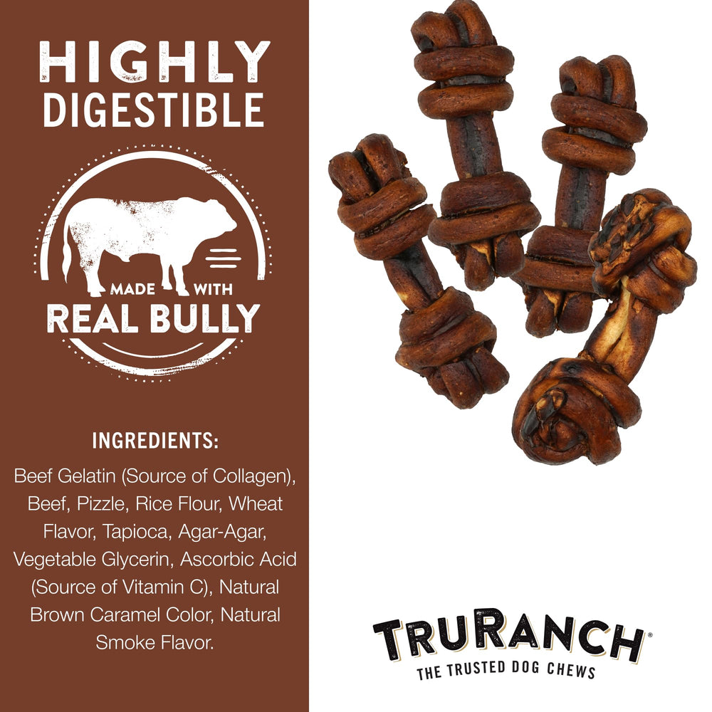 TRURANCH Collagen Bones Bully skin-and-coat health close-up suggests glossy fur