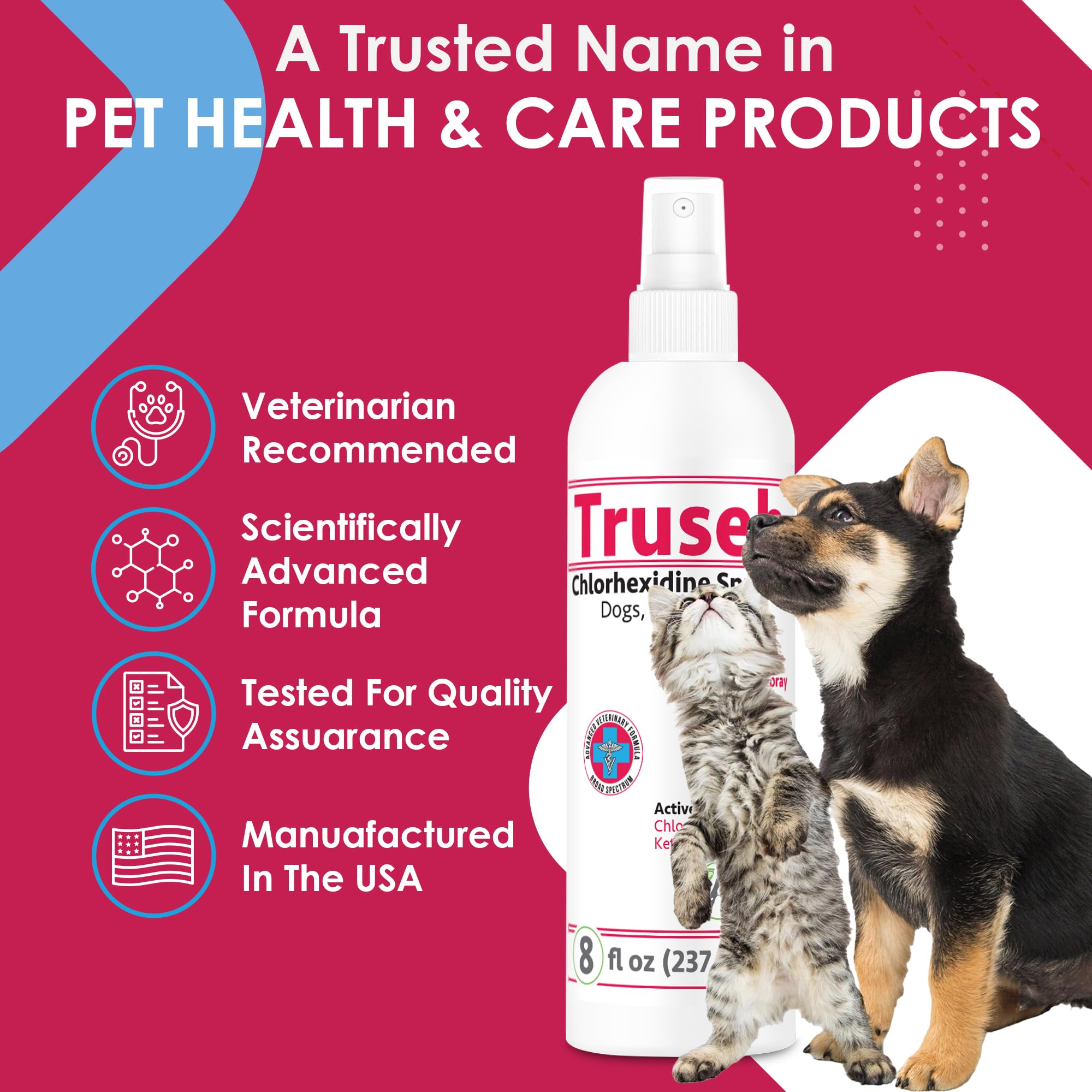 Truseb USA manufactured GMP label communicates quality ingredients.