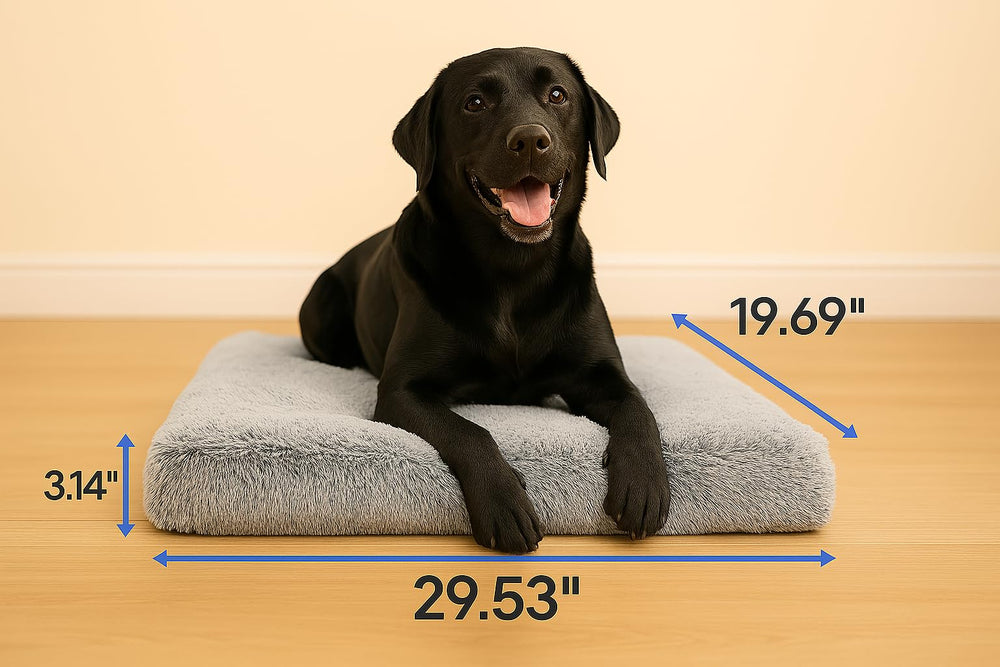 Trusted Choice Market dog bed large orthopedic foam detail for comfort during naps