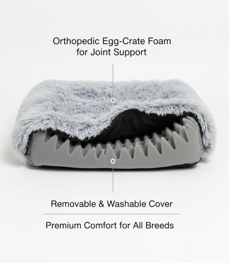 Trusted Choice Market XX-Large bed removable cover close-up for easy cleaning