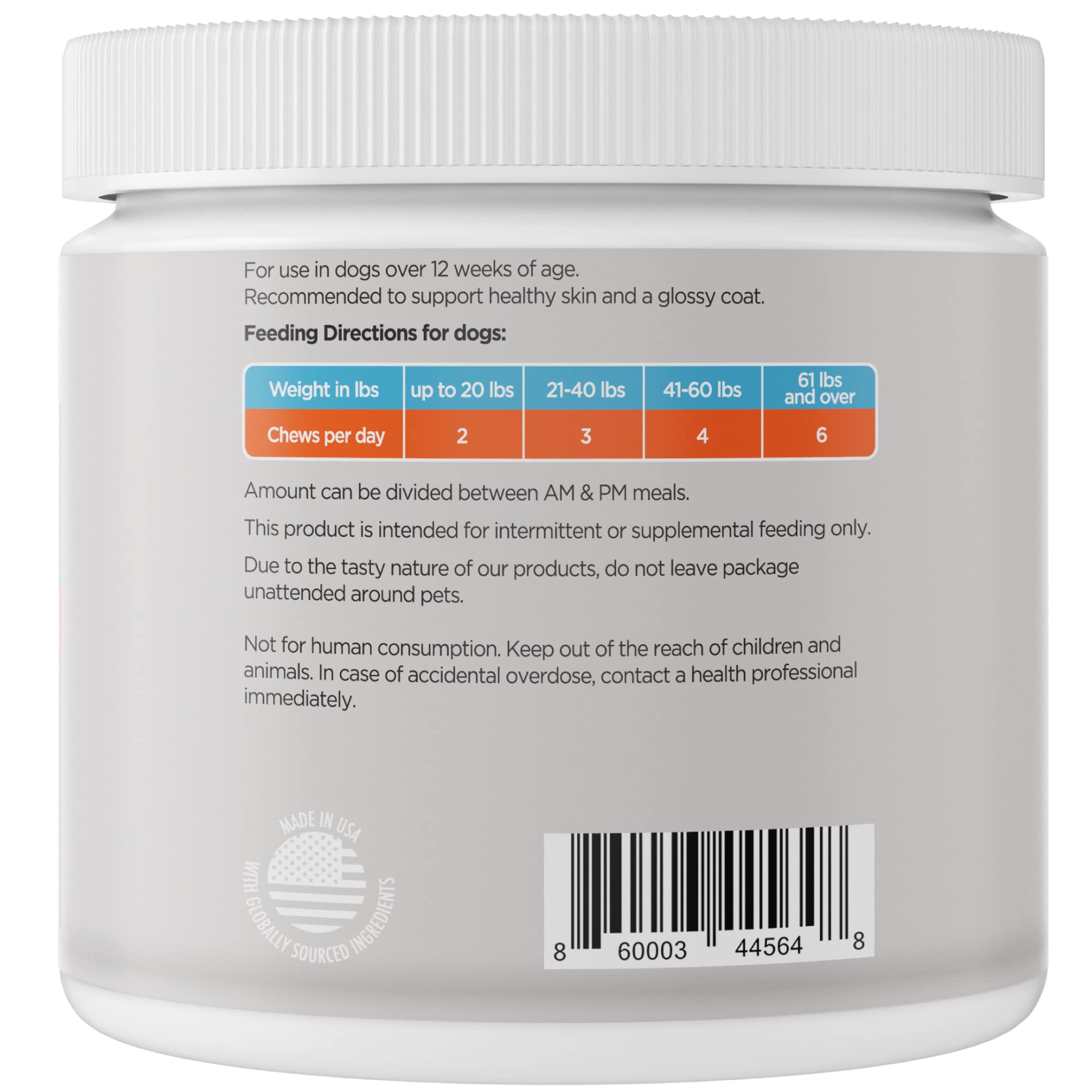 Trustwell PawMedica Omega 3 made in USA banner image highlighting quality controls