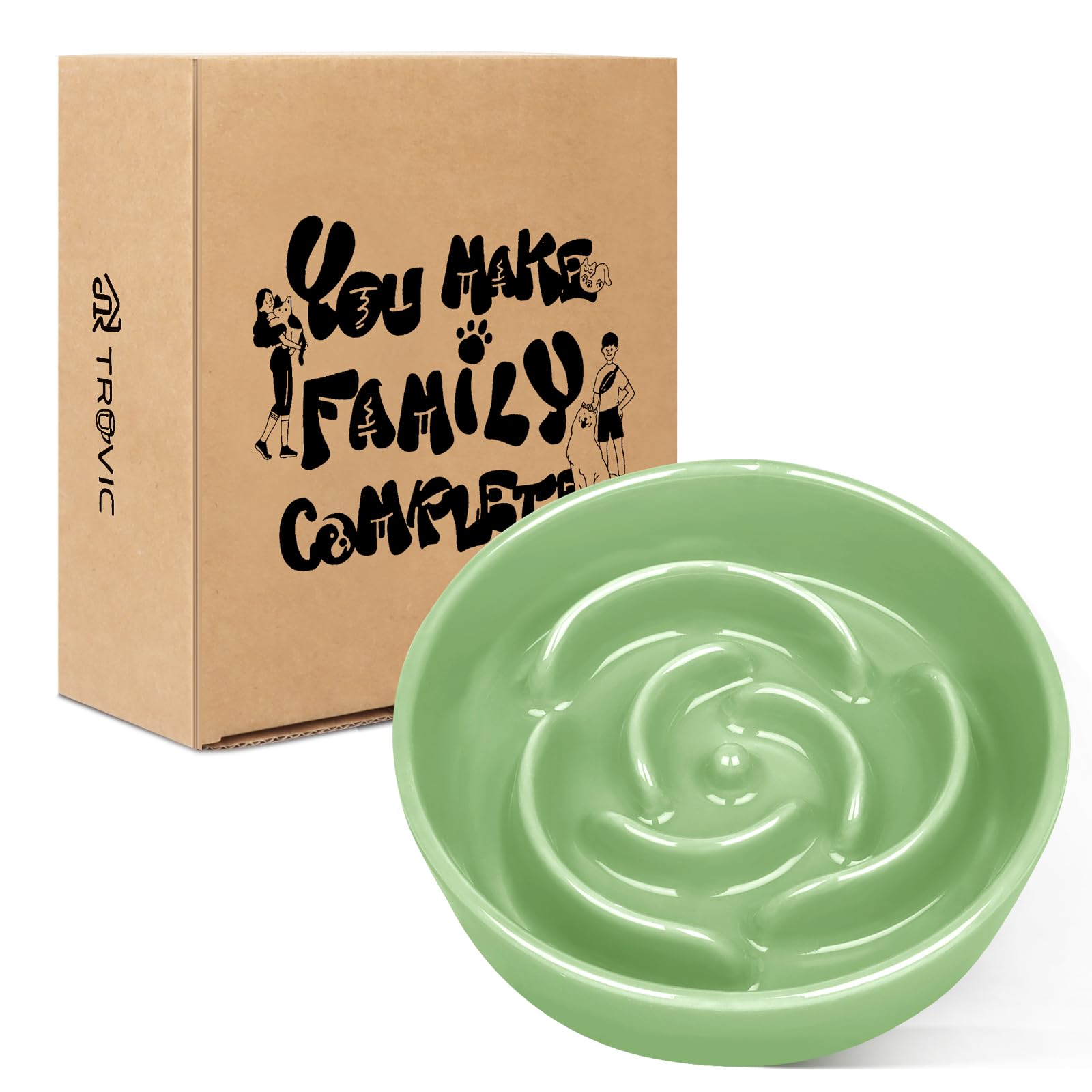 Suitable for dry, wet, or raw meals on tile or wood floors.
