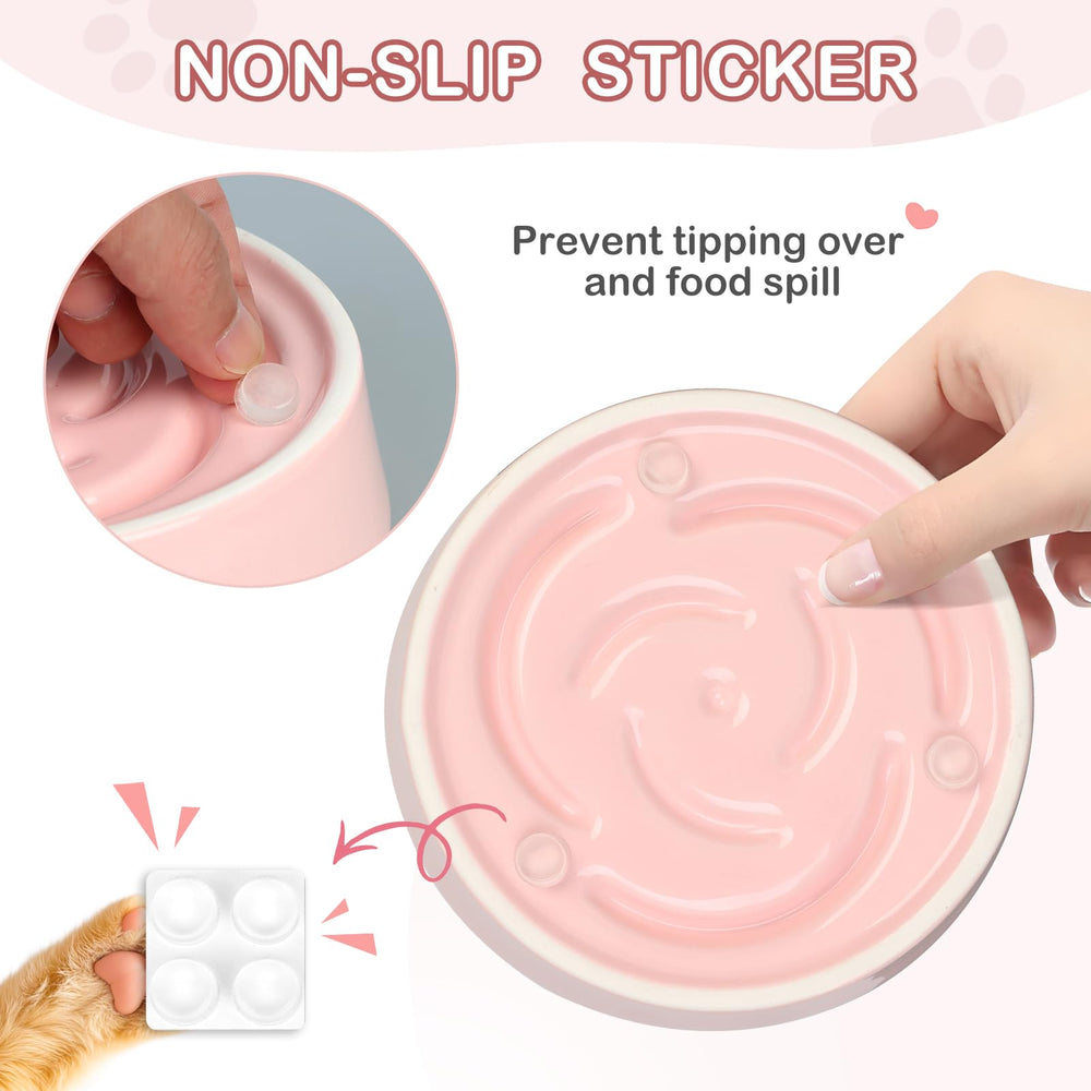 TRUVIC anti-slip stickers help keep bowls steady on floors.