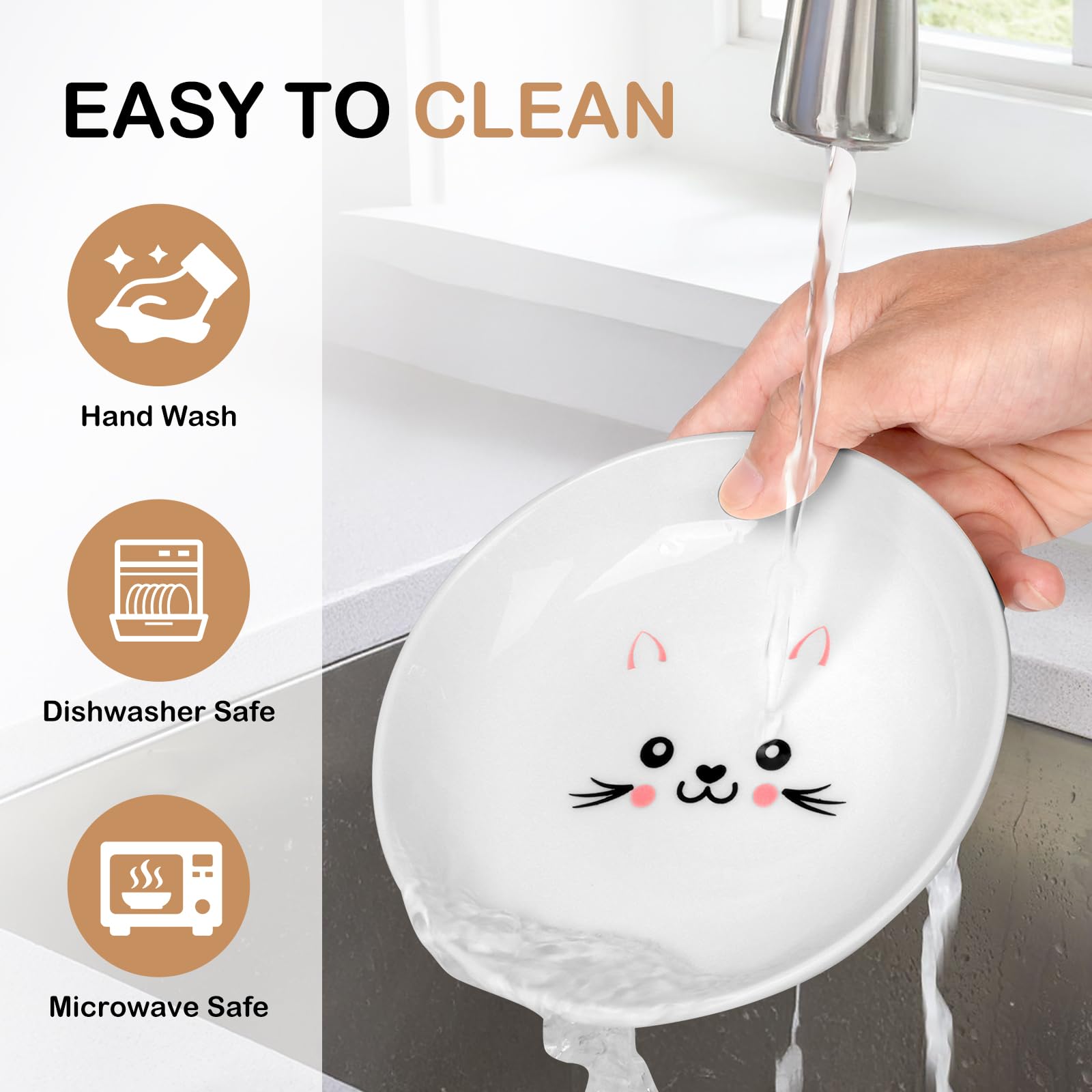 TRUVIC anti whisker fatigue design supports comfortable eating for flat-faced cats.