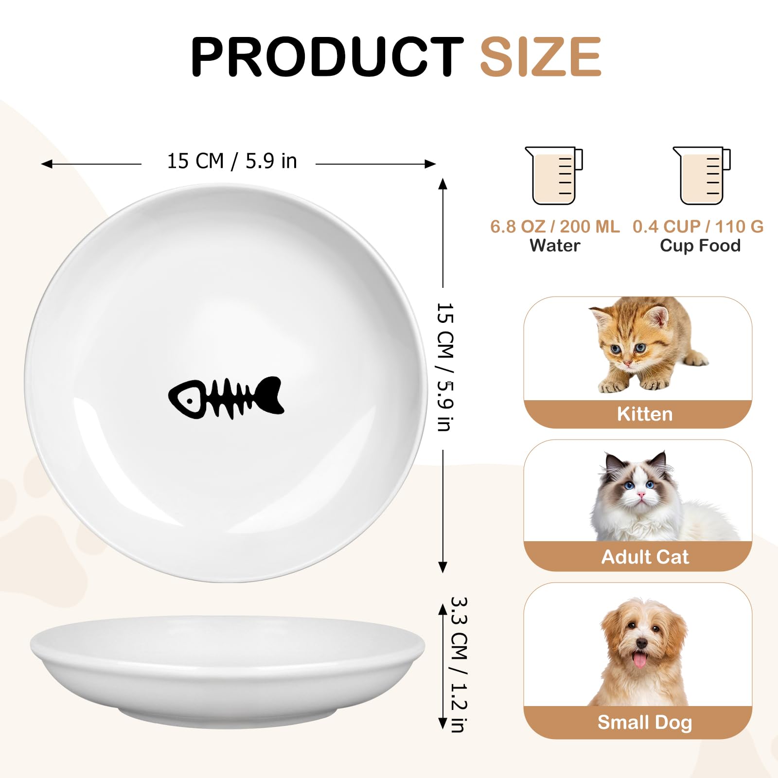 TRUVIC multi-pet feeding bowls support separate food and water