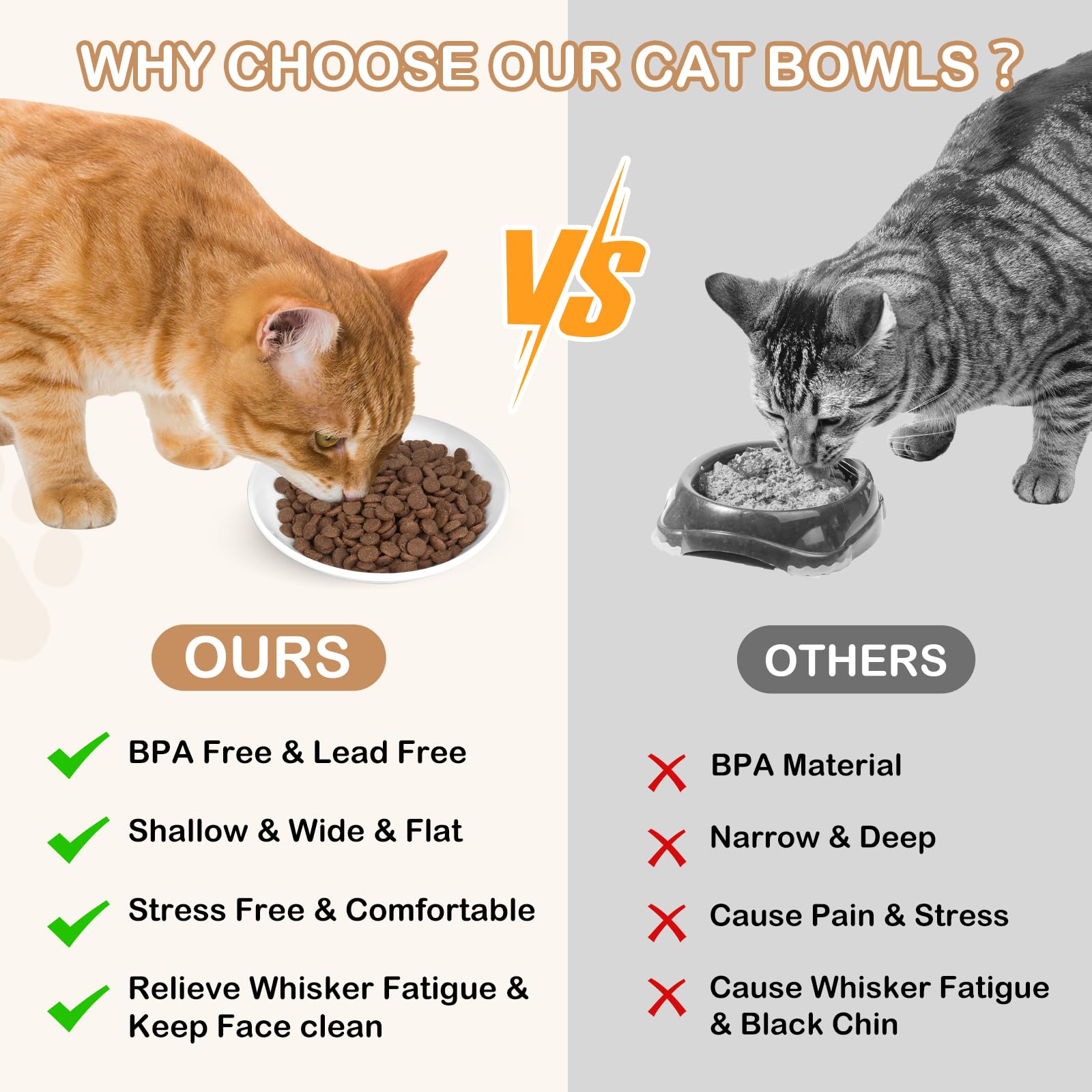 TRUVIC non-toxic ceramic bowls with lead-free glaze