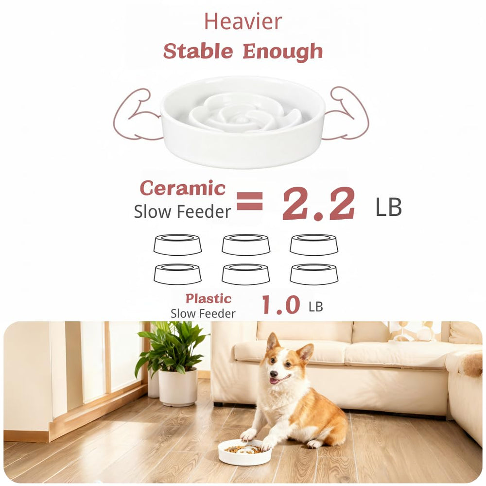 TRUVIC puzzle bowl for medium dogs offering a meal-time challenge.