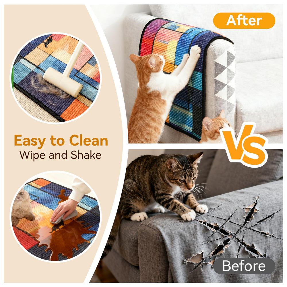 Truvito breathable backing helps maintain a clean play area.