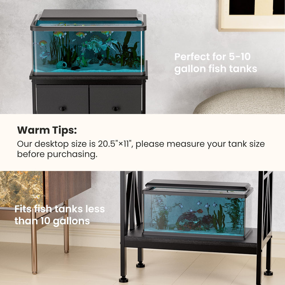 TRZZ matte black finish complements any aquarium setup and hides minor wear.