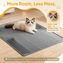 TRZZ silicone surface is odor-free and paw-friendly for comfortable use.