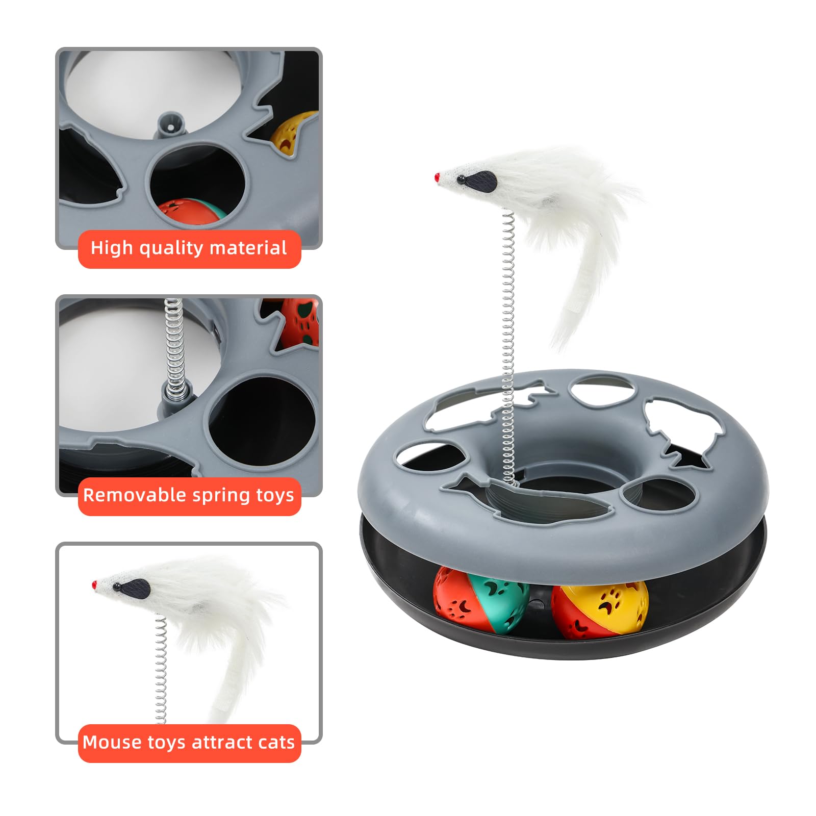 TSEB4TEP cat tunnel expandable-maze demonstrates a customizable play layout.