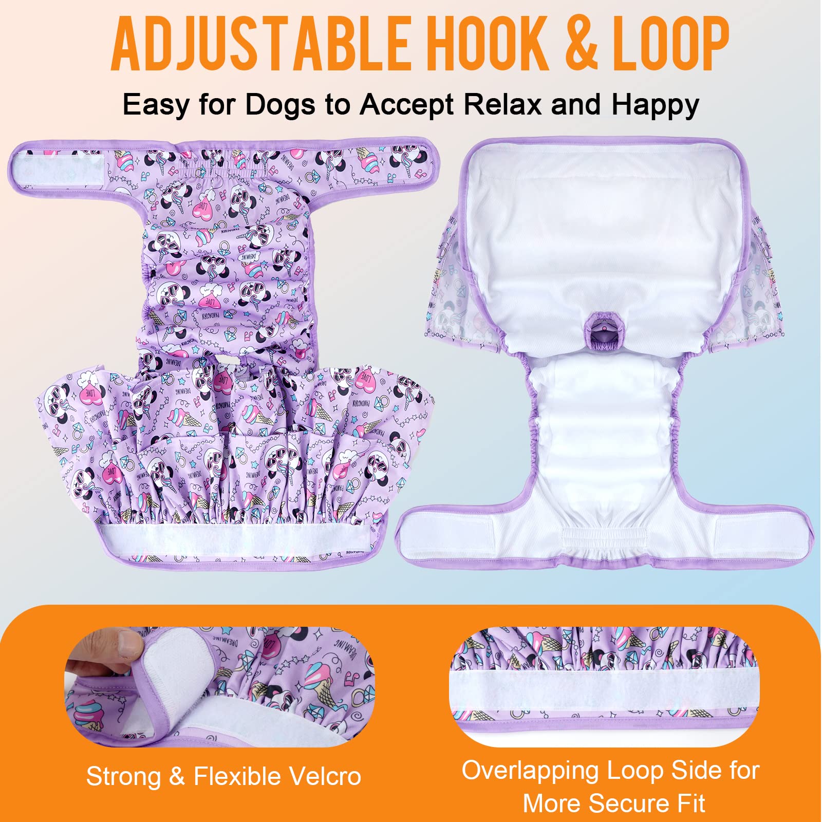 Tsikavo adjustable-waist medium diapers fit 12-15 inches for snug comfort