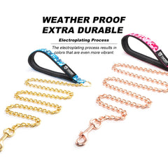 TSPRO Chew Proof Dog Leash 3.9 ft length enables precision control during walks.
