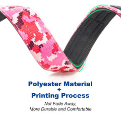 TSPRO polyester collar with soft padding reduces skin rubbing during all-day wear.