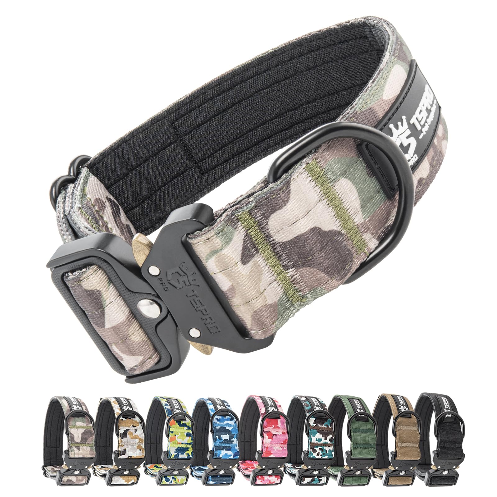 TSPRO Premium dog collar adjustable-collar for comfortable daily walks.