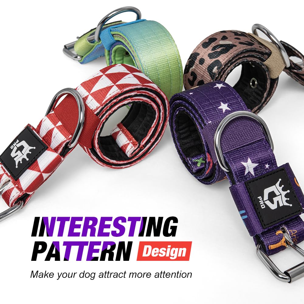 TSPRO Tactical Dog Collar durable polyester material built for rugged outdoor use