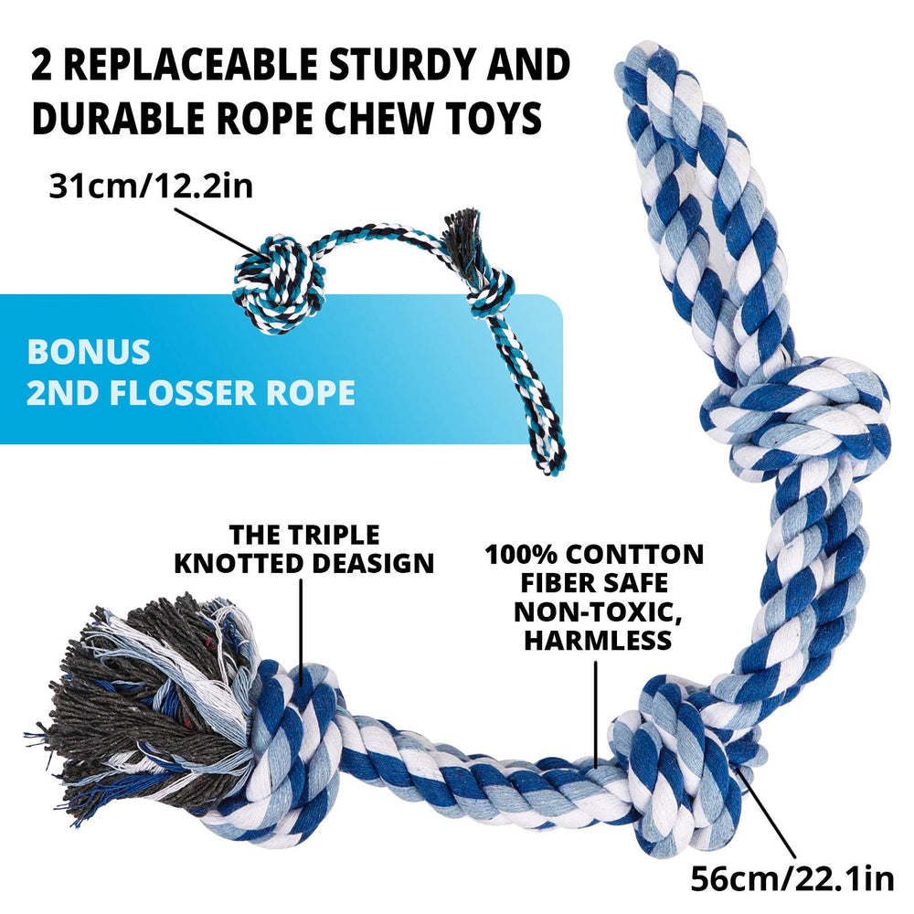 TT TRSMIMA 360-swivel detail demonstrates tangle-free rotation for safer play.