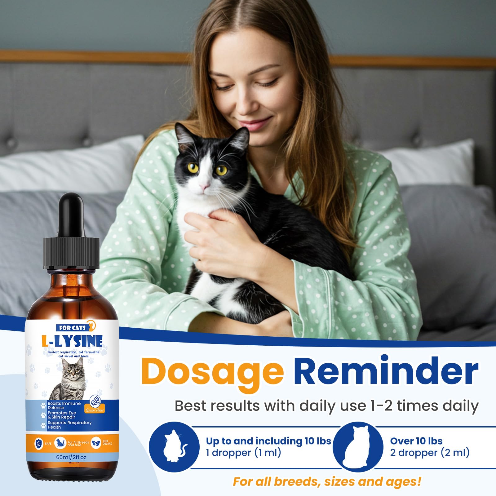 TTLXRI easy-dosing daily-use bottle demonstrates convenient administration