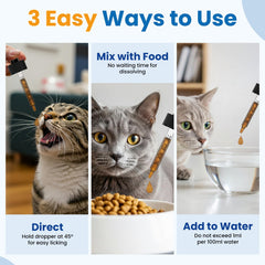 TTLXRI cat lysine ingredients label highlights herbal blend and minerals