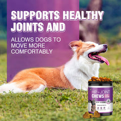 TTLXRL Glucosamine dog chicken flavor chews entice dogs to eat