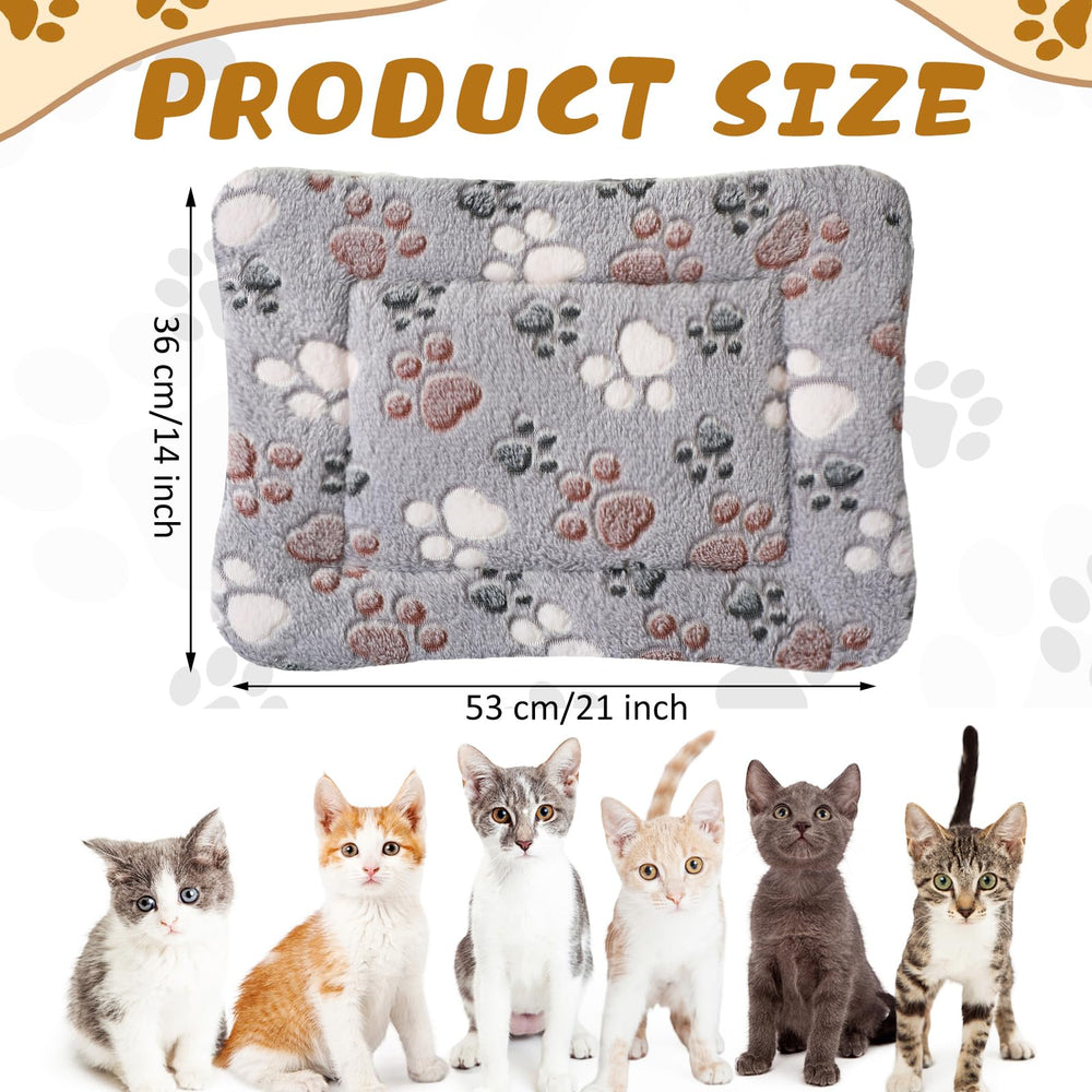 Tuanse small-animal bed in coral velvet for rabbits and guinea pigs