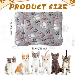 Tuanse small-animal bed in coral velvet for rabbits and guinea pigs