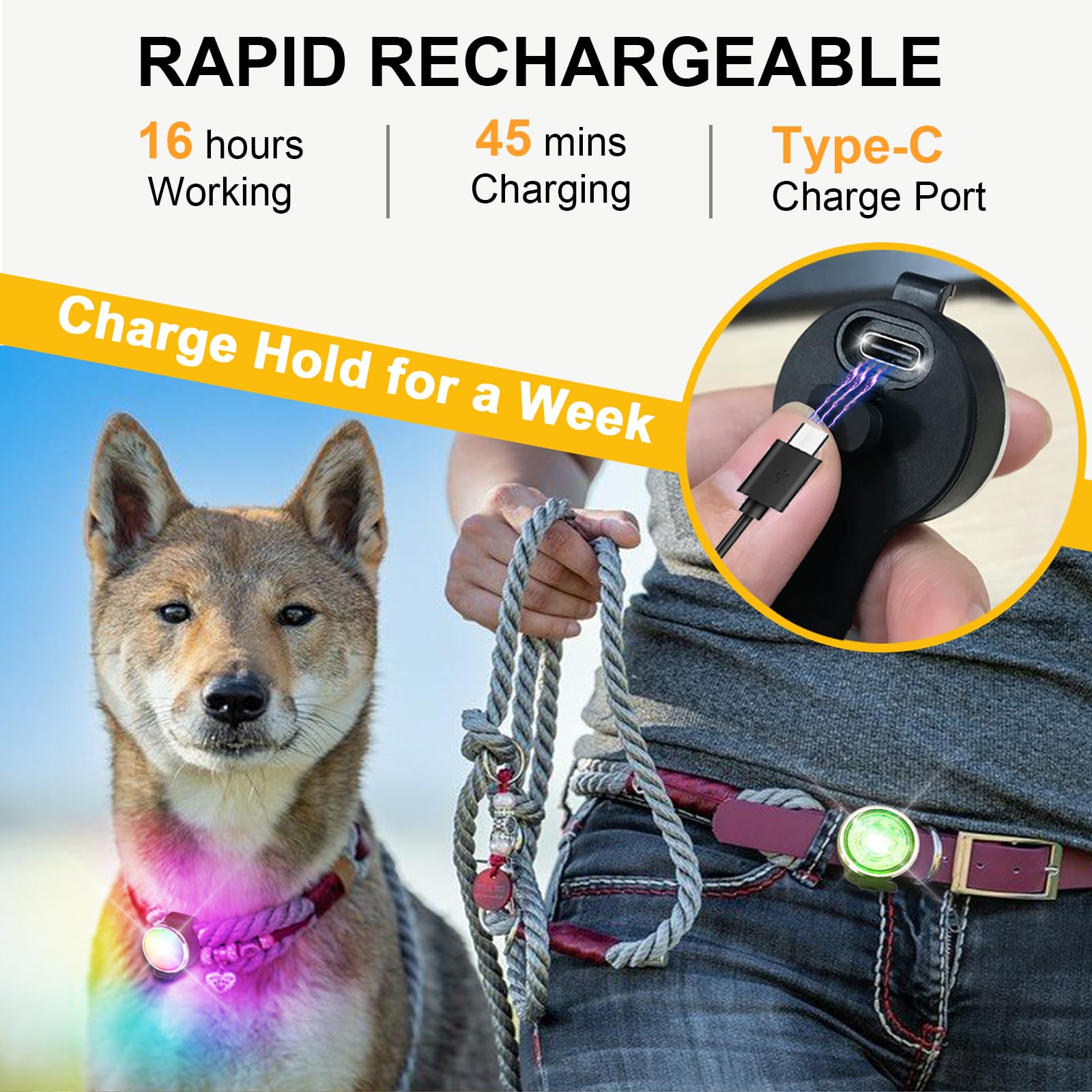 Tubasion visibility up to 1500 feet helps locate your dog from afar