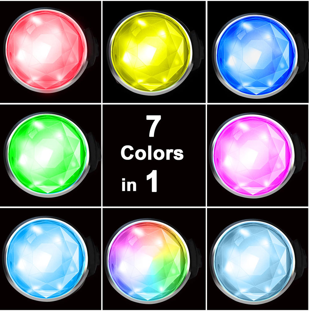 Luz Tubasion de perro en siete colores para destacarse durante paseos.