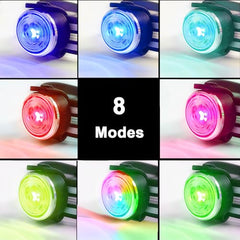Tubasion upgraded silicone band keeps the light secure on any collar