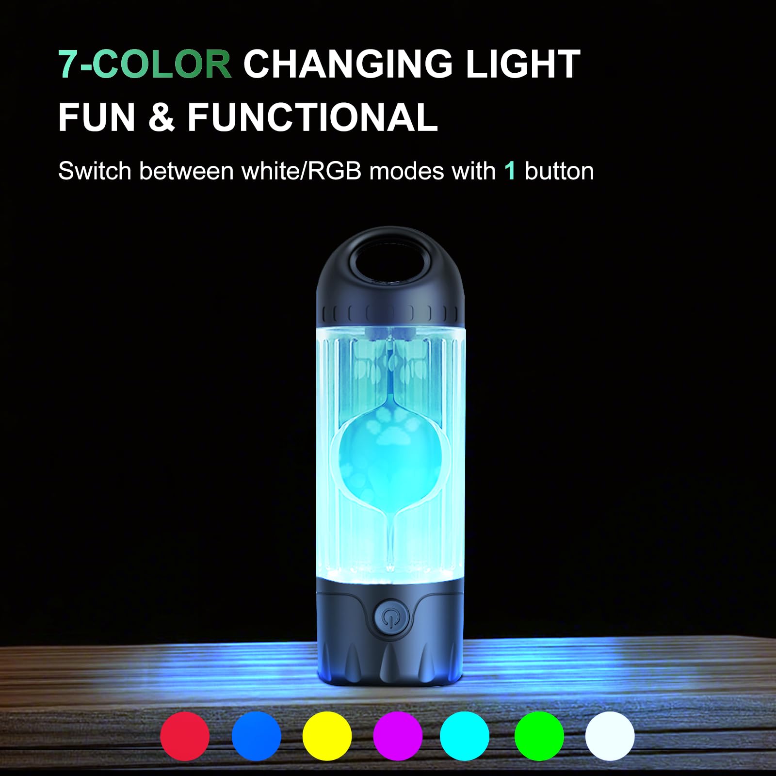 Tubasion USB-C fast charging powers long night walks