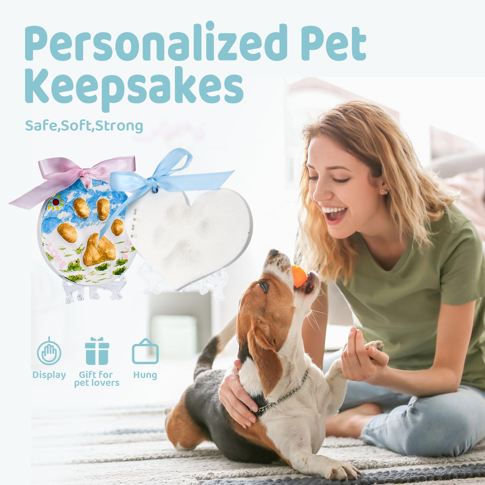 Tubuui easy-to-use paw print tools simplify DIY impressions.