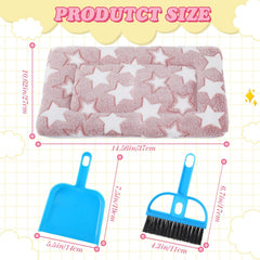 Tudomro heart bear pattern mat highlights soft plush comfort for daily naps