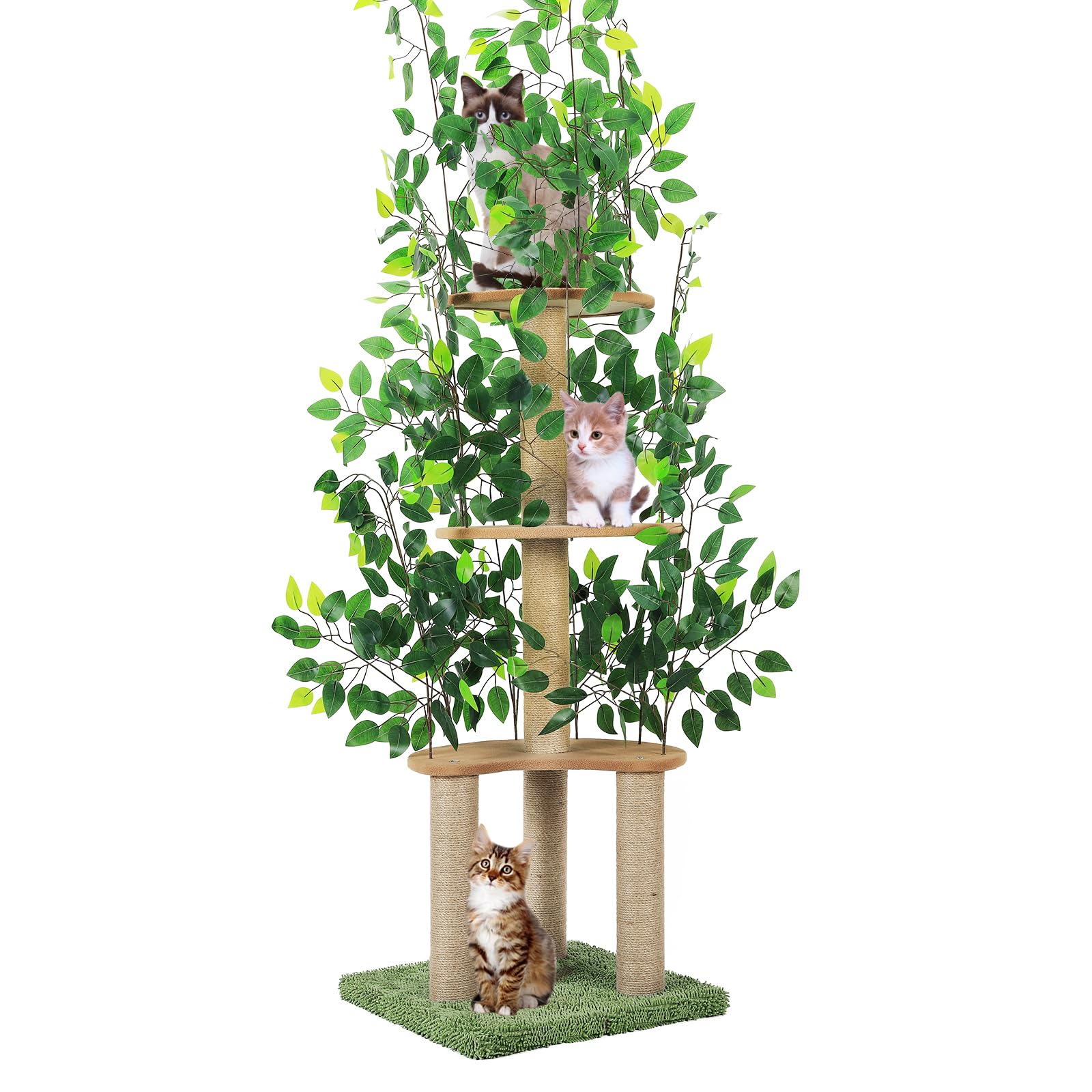 Tuenort cat tree indoor-use design blends with decor