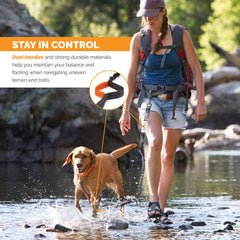 Tuff Mutt adjustable waist belt ensuring secure fit during runs