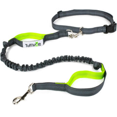 Tuff Mutt hands-free leash belt clip glides smoothly for hands-free control