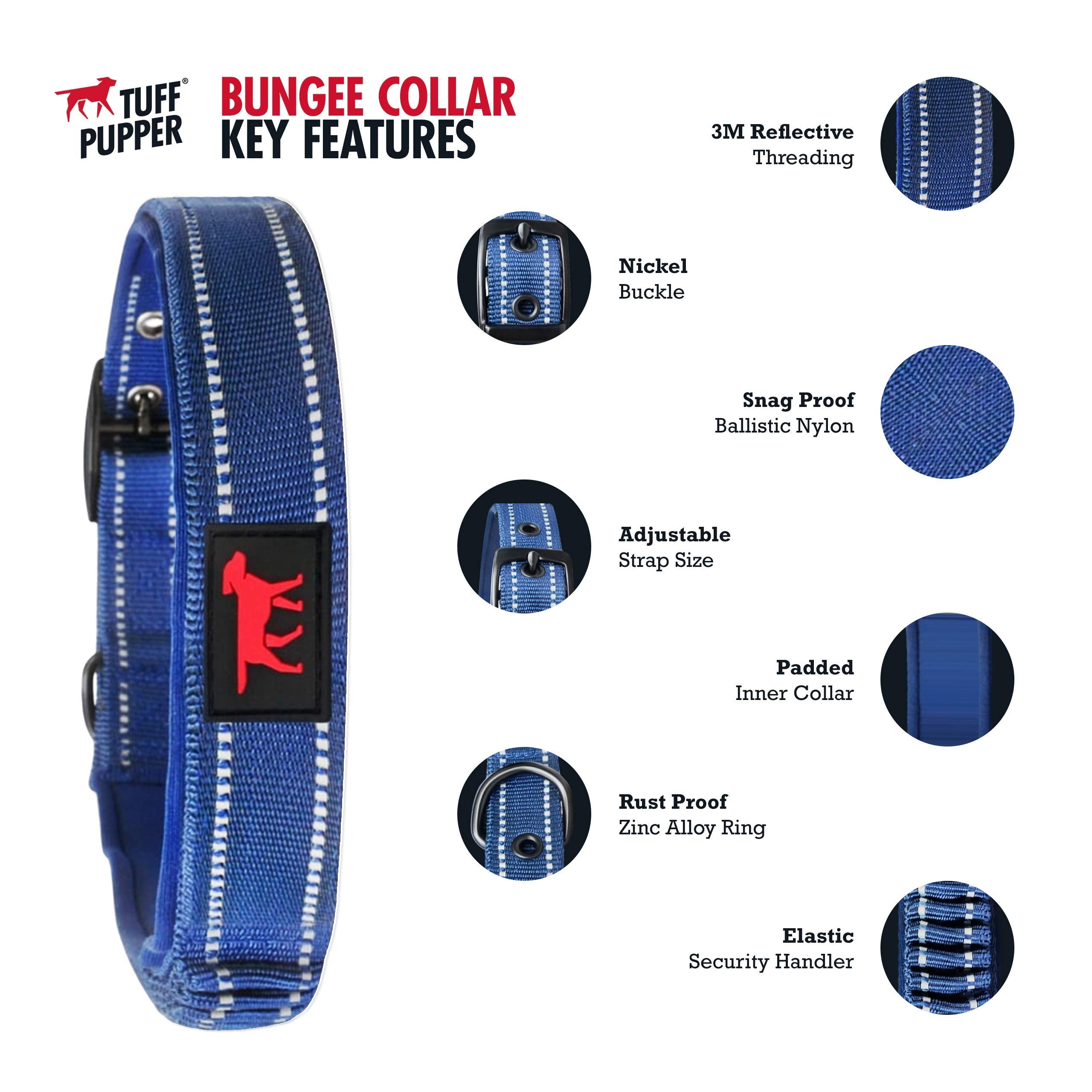 Tuff Pupper 3M reflective trim—enhanced nighttime visibility for safer walks