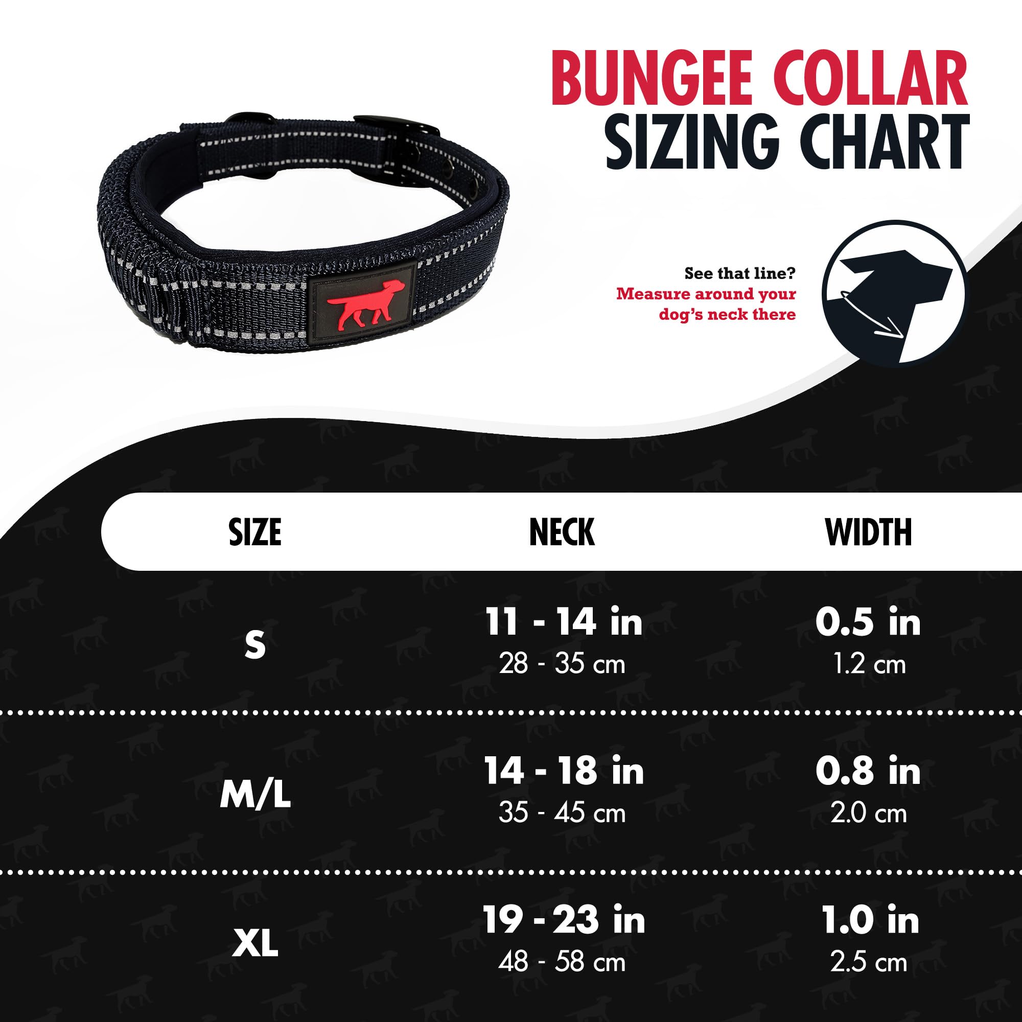 Tuff Pupper ballistic nylon collar for rugged durability on energetic dogs.