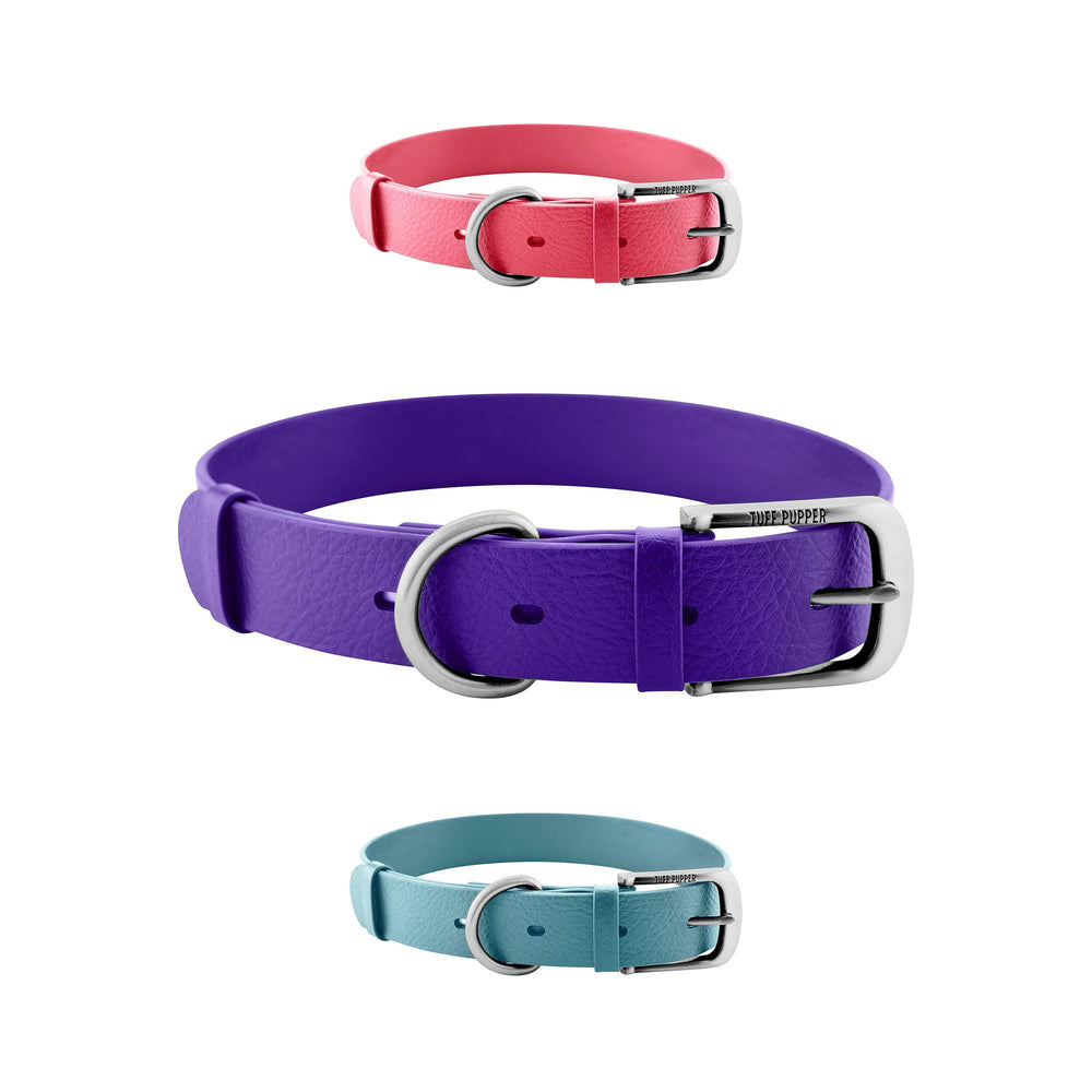 Tuff Pupper Classic Collar buckle closeup shows durable, secure everyday wear.