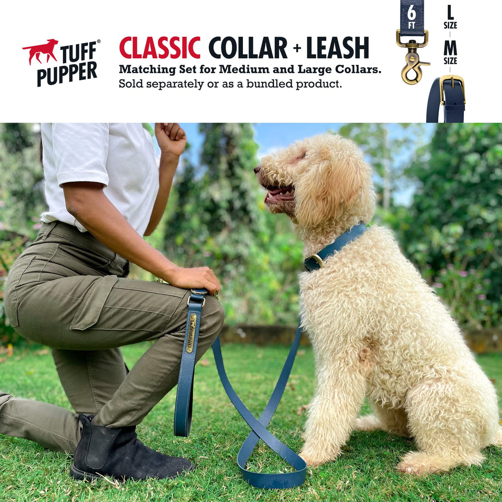 Tuff Pupper brass hardware close-up highlights rust-proof durability.