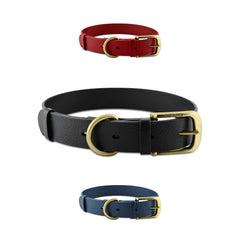 Tuff Pupper Classic collar buckle close-up with rugged metal hardware for durability