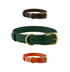 Tuff Pupper Classic Heavy-Duty Dog Collar with metal buckle for secure daily wear
